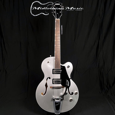 Gretsch G5420T - Electromatic Classic Hollowbody Single-Cut Electric Guitar w/Bigsby - Airline Silver Finish