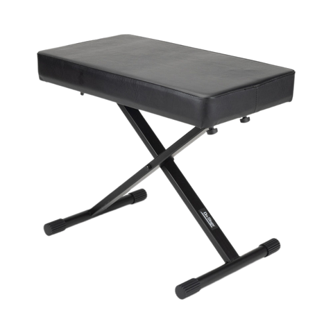 On-Stage KT7800 - 3-Position X-Style Keyboard Bench - Black Finish
