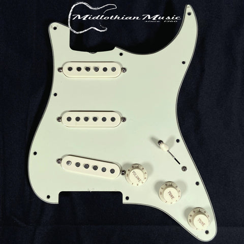 Fender Custom Shop Stratocaster Loaded Pickguard - Off White/Mint & Cream Finish - New!