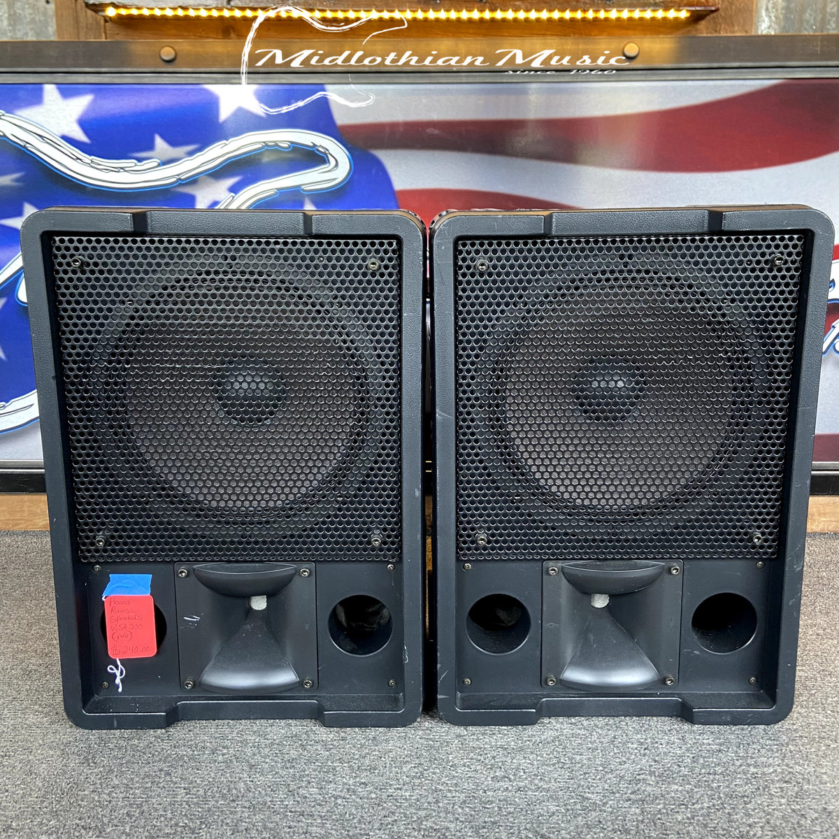 Panasonic Ramsa WSA200 Compact High-Power Speakers (Pair) USED