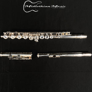 Yamaha 225S II Pre-Owned Silver Plated Flute #423049A Excellent