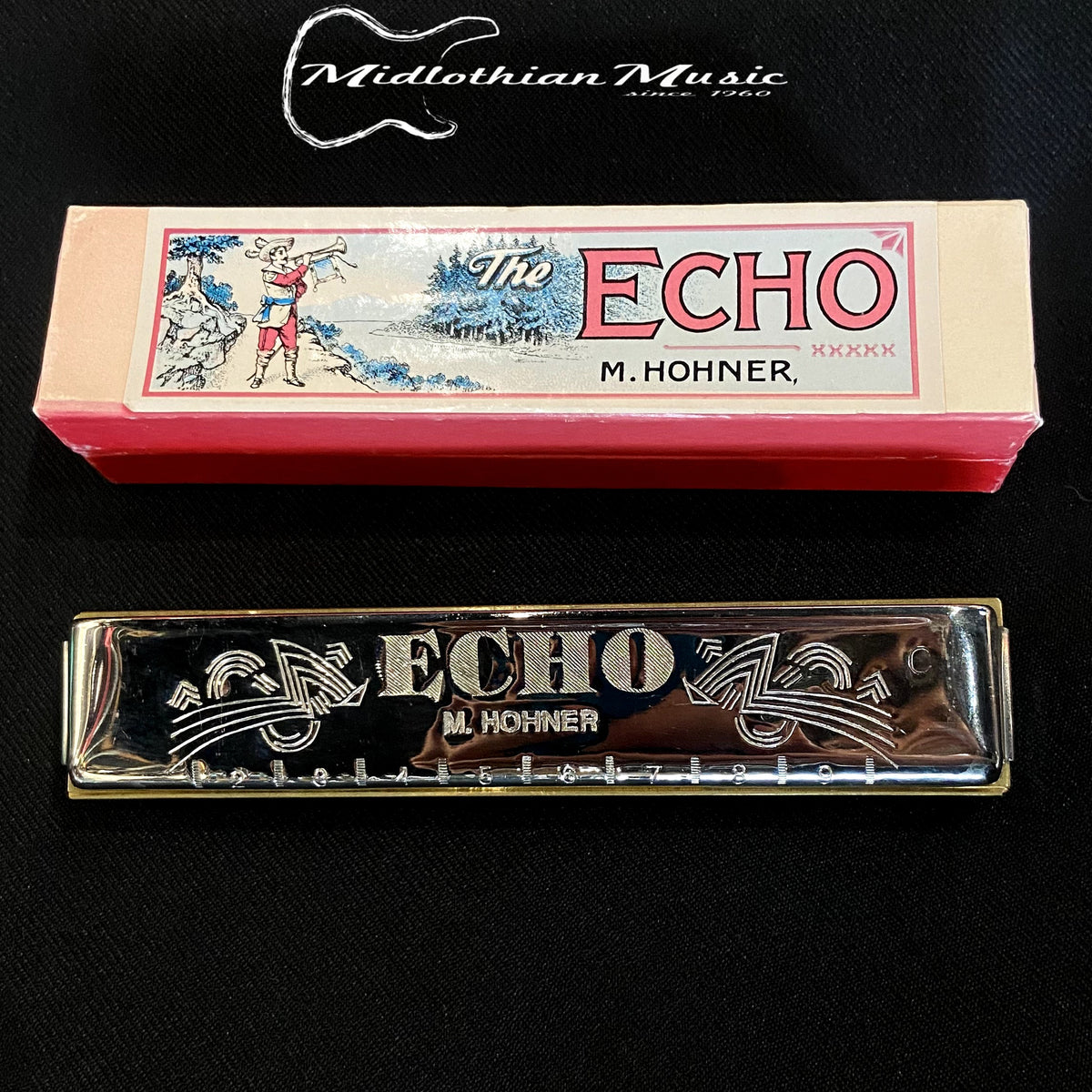 Hohner The Echo - 32 Hole Harmonica - New Old Stock!