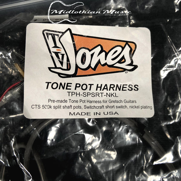 TV Jones Tone Pot Harness - TPH-SPSRT-NKL - New!