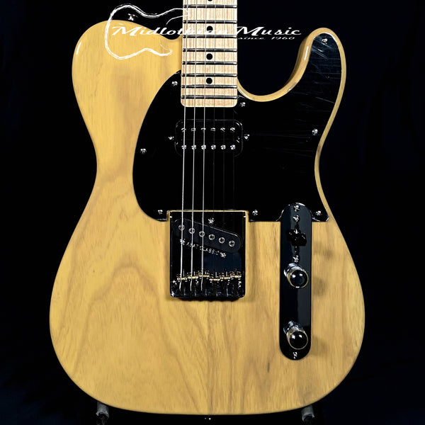 G&L USA ASAT Classic Bluesboy Electric Guitar - Butterscotch Blonde Finish w/Case