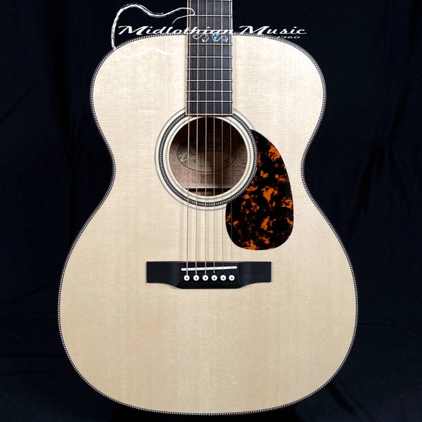 Larrivee OM-40 Silver Oak Deluxe Acoustic Guitar w/Case - Natural Satin Finish (139075)