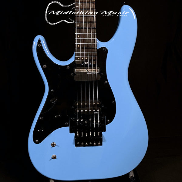 Schecter Sun Valley Super Shredder FR-S - 6-String Left Handed Guitar - Riviera Blue Gloss Finish