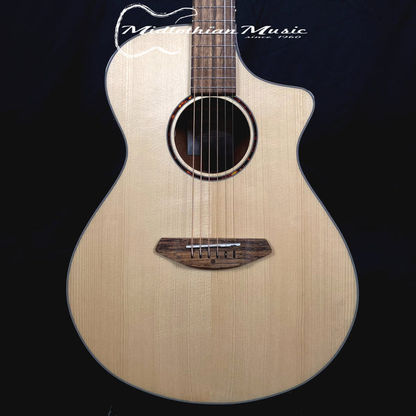 Breedlove ECO Discovery S Concert CE Acoustic-Electric Guitar - Natural Satin Finish