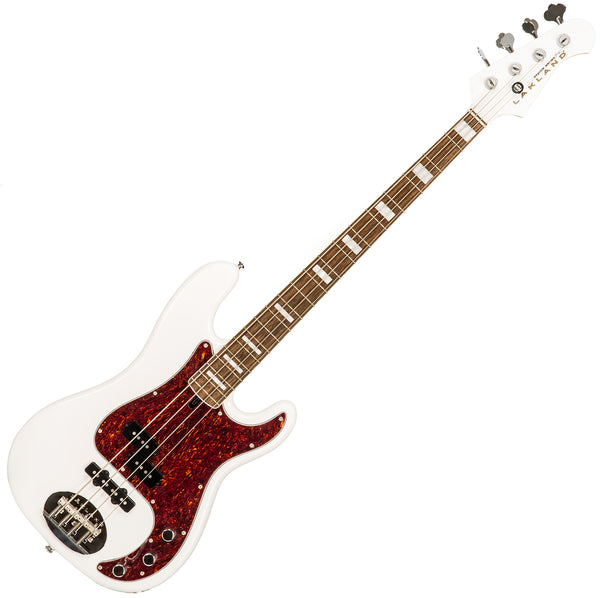 Lakland 44-64 Skyline Custom PJ - 4-String Bass - White Gloss Finish