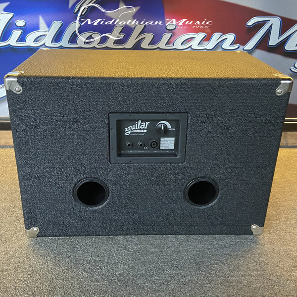 Aguilar DB 210 - 350-Watt 2x10" Bass Cabinet - Classic Black - 8 Ohm w/Amp Cover USED