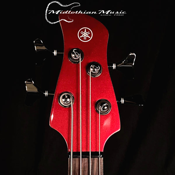 Yamaha TRBX304 Bass Guitar - 4-String Bass - Candy Apple Red Gloss Finish