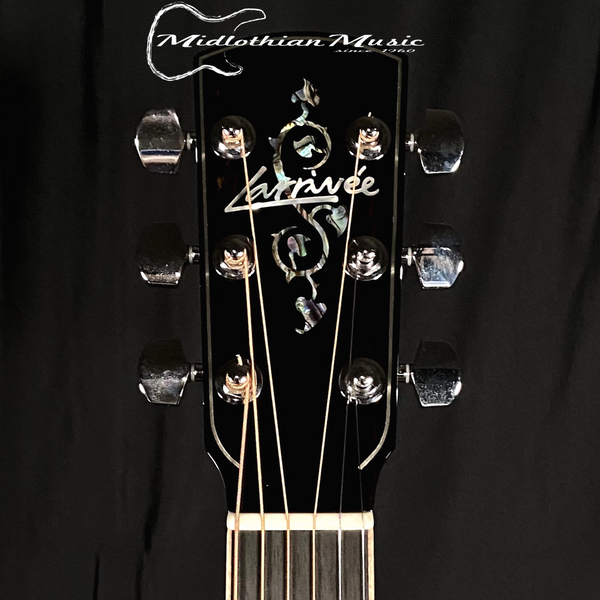 Larrivee OM-09 Silver Oak Custom 6-String Acoustic Guitar w/Case - Natural Gloss Finish (139382)