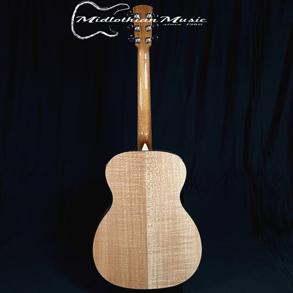 Larrivee OM-09 Silver Oak Custom 6-String Acoustic Guitar w/Case - Natural Gloss Finish (139382)