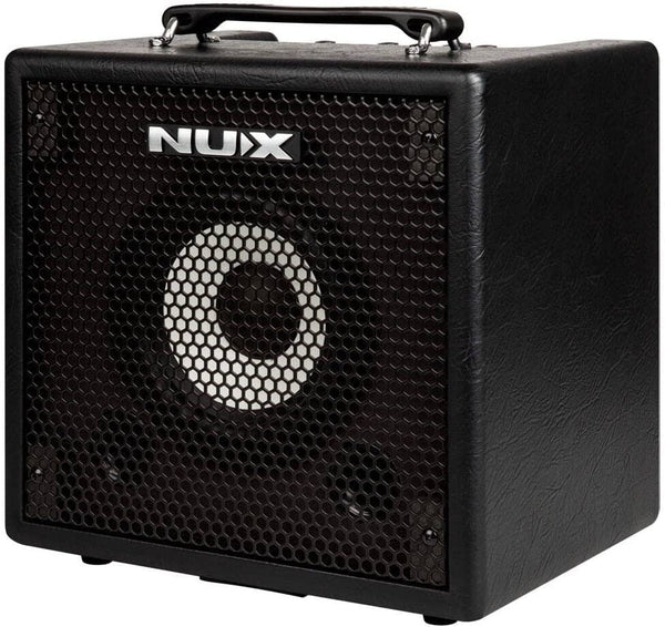 NUX Mighty Bass 50BT Digital Bass Amplifier w/Bluetooth, App & Footswitch - Black Finish