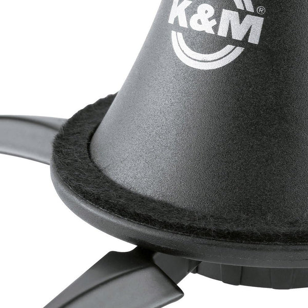 K&M - König & Meyer - 15222.000.55 - Clarinet In-Bell Portable Stand - Fits A & B Clarinets - Made in Germany - Black Finish