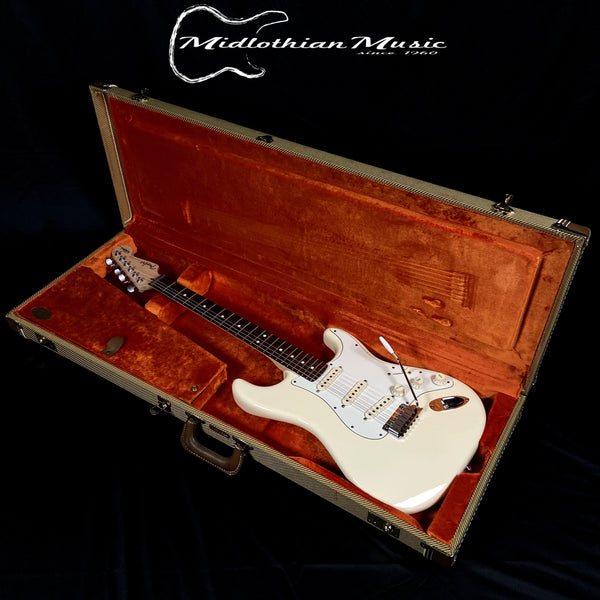 Fender Jeff Beck Stratocaster - Olympic White w/Rosewood Fingerboard w/Case USED
