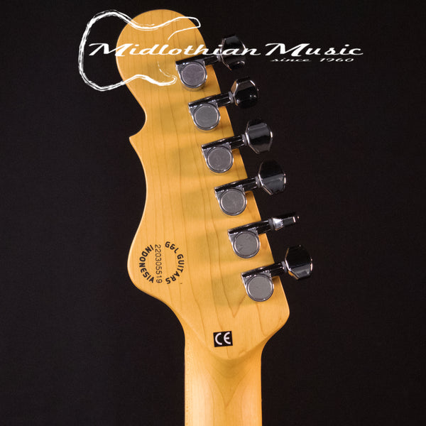 G&L Tribute Doheny 6-String Electric Guitar - 3-Tone Sunburst Gloss Finish