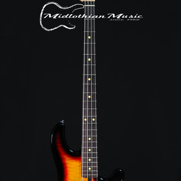 Lakland Skyline 44-02 Deluxe - 4-String Bass - Quilted - Sunburst Gloss Finish