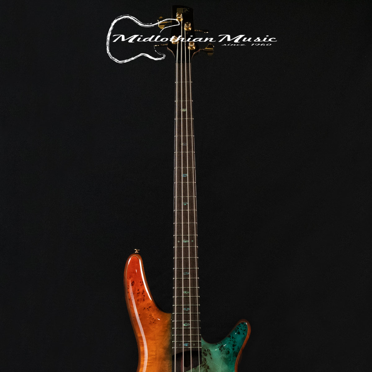 pude diameter tjenestemænd Ibanez Premium SR1600D-ASK Bass Guitar - Autumn Sunset Sky Finish w/Gig Bag  (I210205486) @8.4lbs