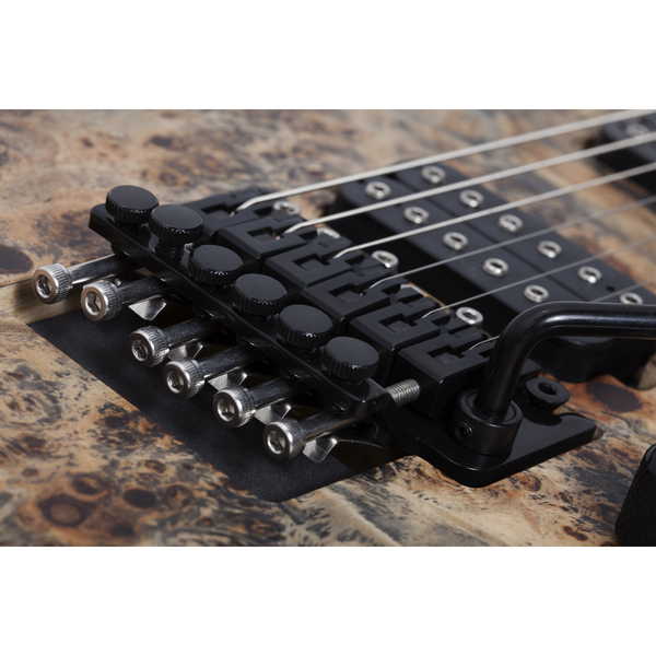 Schecter Reaper-6 FR - Satin Charcoal Burst Finish #IW21051284