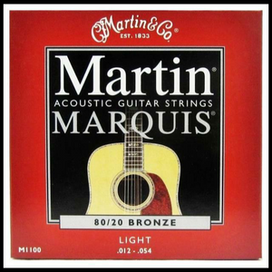 Martin Marquis - Light - 12-String Acoustic Guitar Strings - 12-54