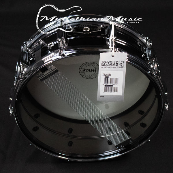 Tama Snare Drum Outfit PF455BN- 14" x 5.5" - Black Chrome Finish