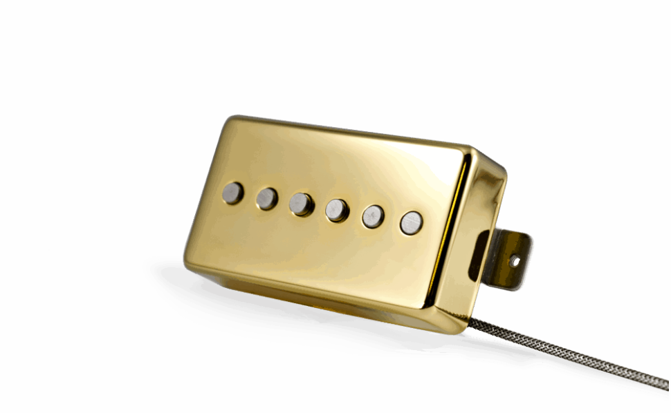 Lindy Fralin Noiseless P90 Neck Pickup - Gold Finish Lindy Fralin Noiseless P90 Neck Pickup - Gold Finish