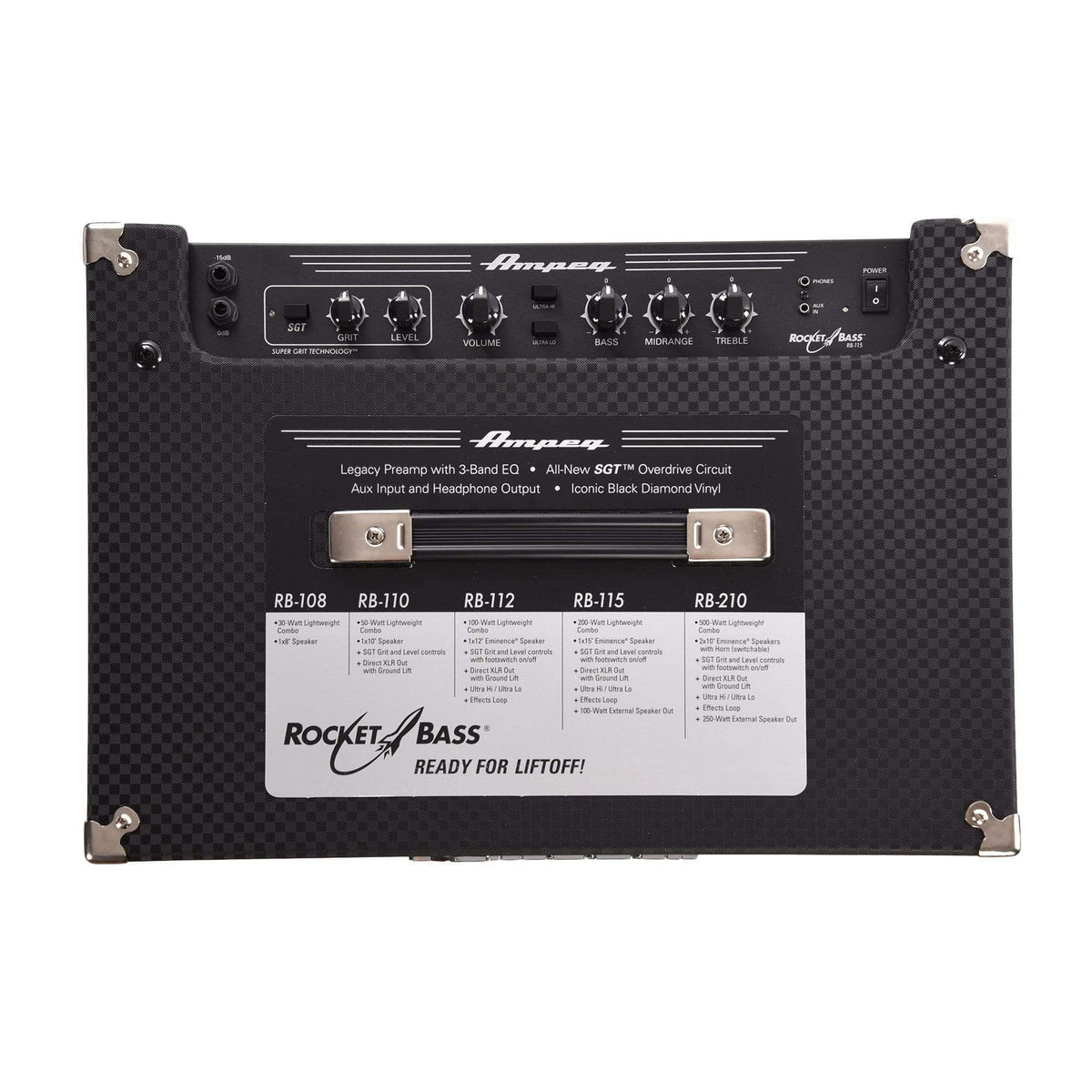 ampeg rb-115 rocket bass アンプ 15インチ 200w Ampeg RB-115 Rocket