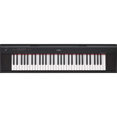 Yamaha NP-12B Piaggero - 61 Key Piano Style Keyboard - Black