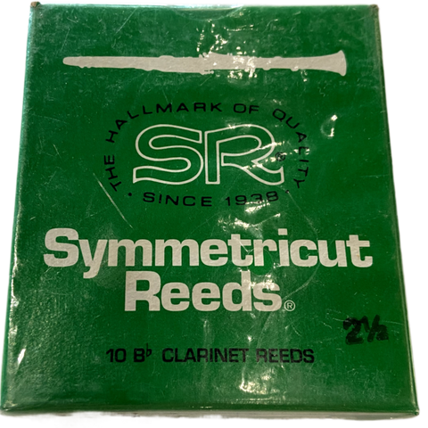 Rico Alto Sax Symmetricut Reeds - Size 2.5 - 10-Pack