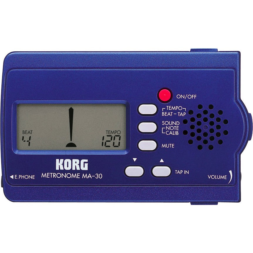 Korg Metronome MA-30 Ultra Compact Digital Metronome - Blue