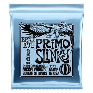 Ernie Ball - 2212 Primo Slinky - Nickel Wound - Electric Guitar Strings - 9.5 - 44 (1 Pack)
