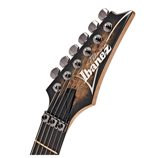 Ibanez Premium RG1120PBZ Electric Guitar - Charcoal Black Burst w/Gig Bag