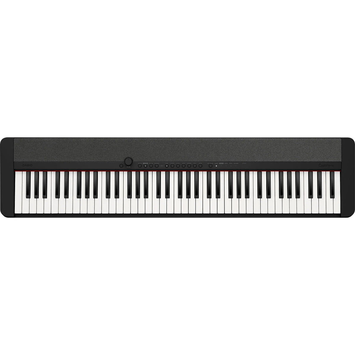 Casio CT-S1-76BK - 76 Key Portable Keyboard - Black Finish w/Power Sup