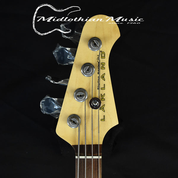 Lakland Skyline 44-02 Deluxe Bass Guitar - 3-Tone Sunburst Finish (121108669)
