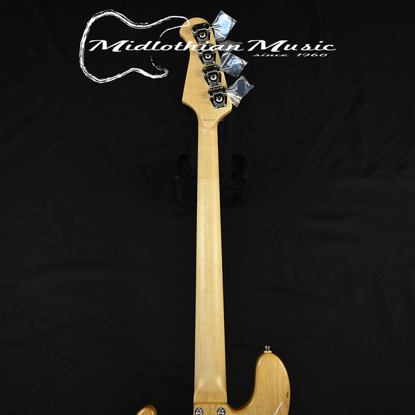 Lakland USA 44-60 - 4-String Bass Guitar w/Case - Flamed Koa Gloss Finish (J0913) @9lbs