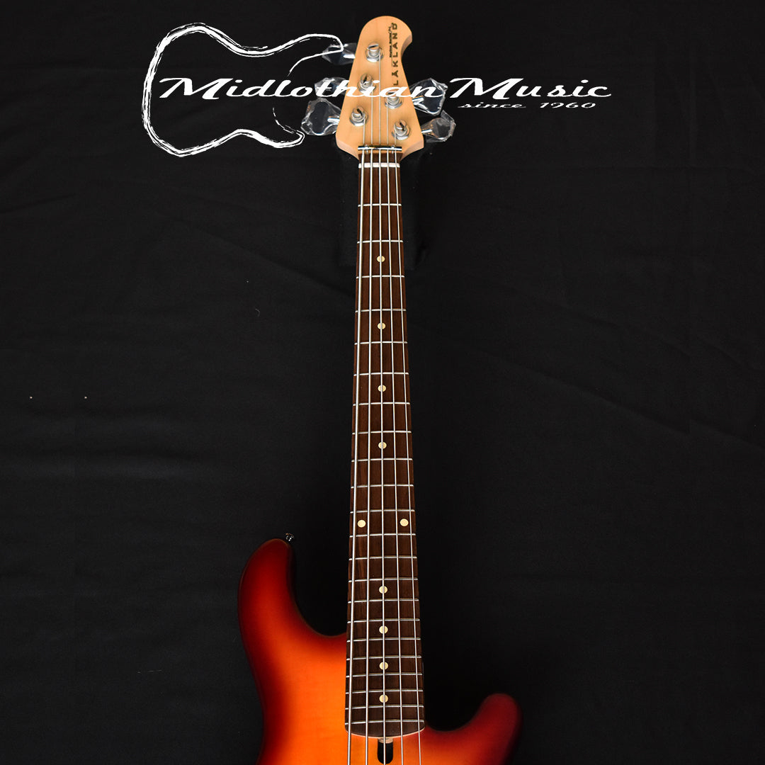 Lakland Skyline 55-02 Deluxe 5-String Bass - Satin Honey Burst Finish