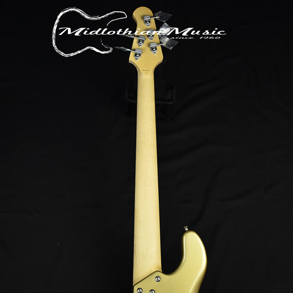 Lakland USA Series 55-94 Deluxe - Shoreline Gold Finish - 5-String Electric Bass (7742) @9.2lbs DISCOUNTED