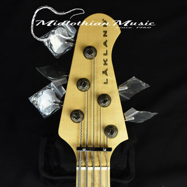 Lakland USA Series 55-94 Deluxe - Shoreline Gold Finish - 5-String Electric Bass (7742) @9.2lbs DISCOUNTED