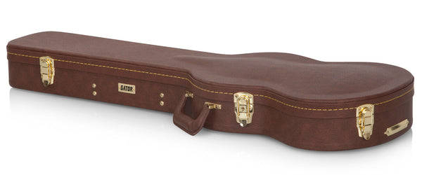 Gator Cases GW-SG-BROWN - Deluxe Wood Series Gibson SG Guitar Case