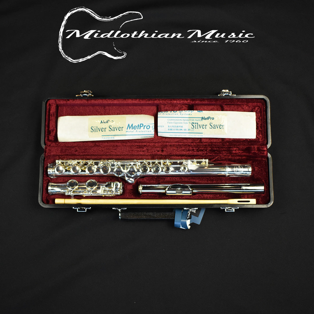 Jupiter JFL507S Silver Plated Closed Hole Flute New! (M73297