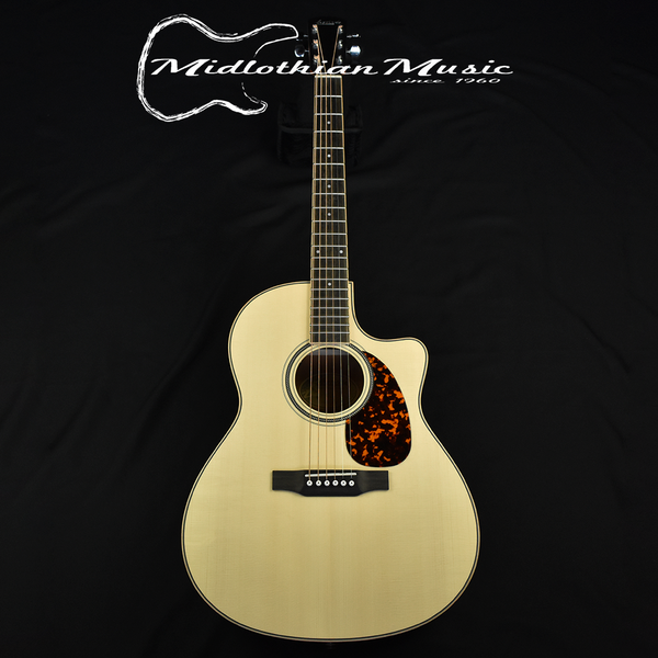 Larrivee - LV-03 Bhilwara/Moon Wood Top - Acoustic/Electric Guitar w/Case & Element VTC Pickup