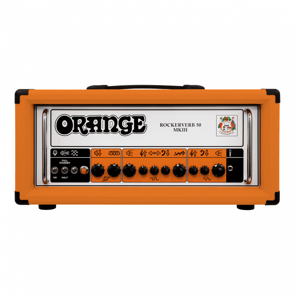 Orange Rockerverb 50 MKIII - 50-Watt 2-Channel Tube Head - Orange Finish