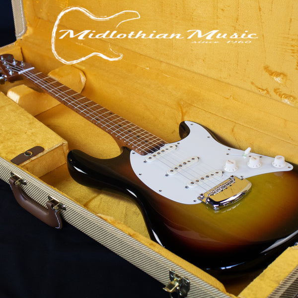 Ernie Ball Music Man - BFR Nitro Cutlass Classic '58 Solidbody Electric Guitar - 58 Burst (Semi Opaque 3-Tone Sunburst) w/Case