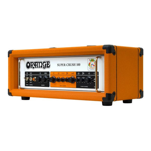 Orange Super Crush 100 - 100W Amplifier Head (Solid State) - Orange Finish