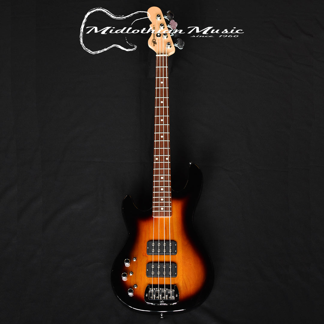 G&L Tribute L2000 - Left-Handed Electric Bass - 3-Tone Sunburst Finish  (200604774) @7.4lbs