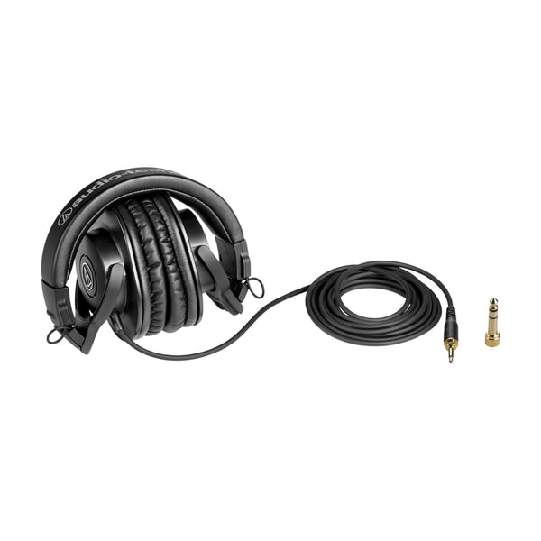Audio-Technica - ATH-M30x Professional Monitor Headphones - Black Finish