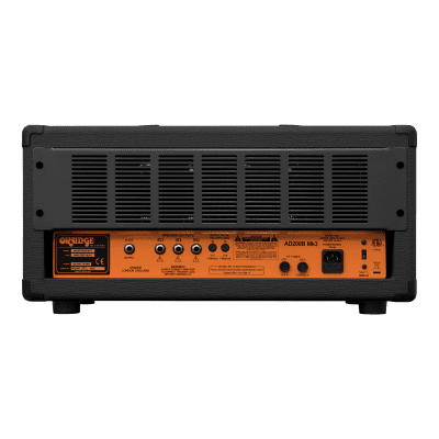 Orange AD200B MK 3 - 200-Watt Bass Head - Black