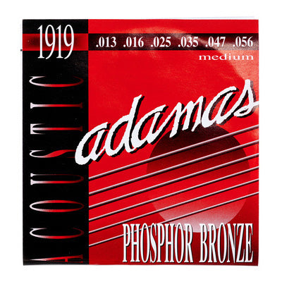 Adamas 1919 Phosphor Bronze Medium 13-56 - Acoustic Guitar Strings