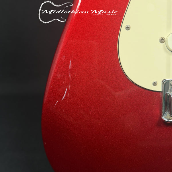 Austin - Strat Style 6-String Electric Guitar - Candy Apple Red Gloss Finish USED