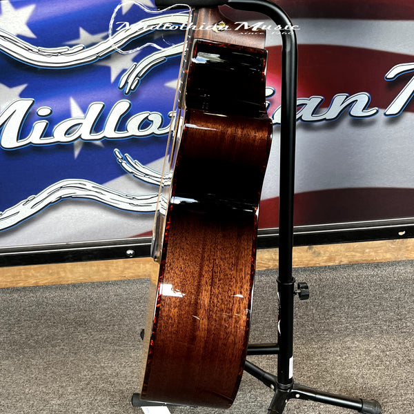 Breedlove - Organic Performer Pro Dreadnought Concerto CE Acoustic-Electric Guitar w/Case - Aged Toner & Suede Burst Back Finish